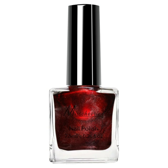 Metal Nail Polish for Quick Drying without Baking Long Lasting Effect Multi Color Nail Polish 7.5Ml