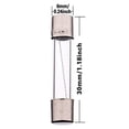 thumbnail image 5 of Kit surtido de fusibles BOJACK, 60 unidades, 6 x 30 mm, 250 V T, 0,5 A, 20 A, 5 of 5