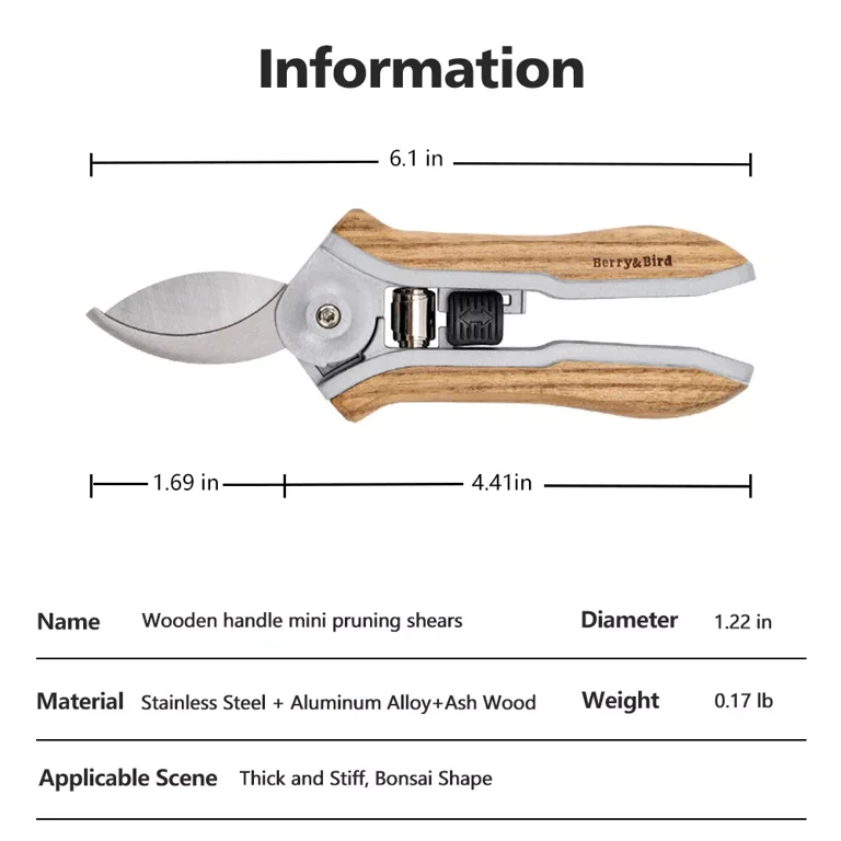 Aazon.co : Berry&ap;Bird Garden Hedge Shears,19.88''Heavy Duty Pruning