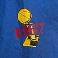 thumbnail image 4 of Unisex Mitchell & Ness  Royal Philadelphia 76ers Hardwood Classics Team OG 3.0 Anorak Half-Zip Windbreaker Jacket, 4 of 6