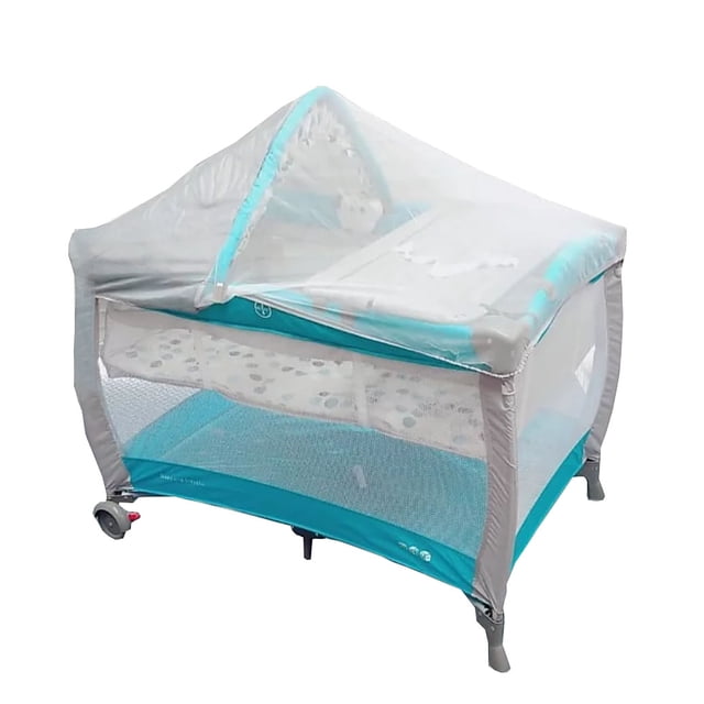 Cuna Corral AEIOU Vibrador Azul