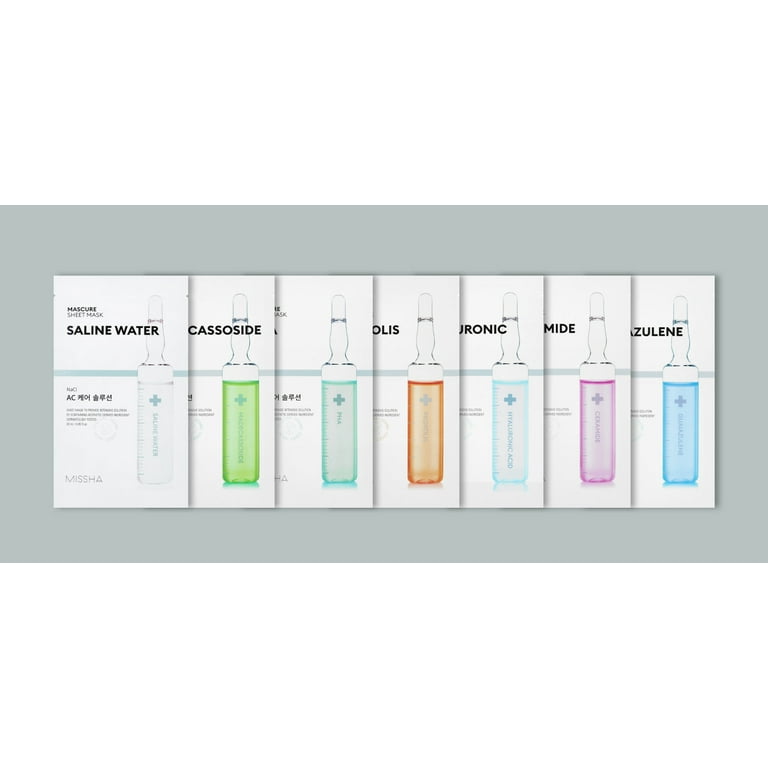 MISSHA Mascure Hydra Solution Sheet Mask, Hyaluronic Acid