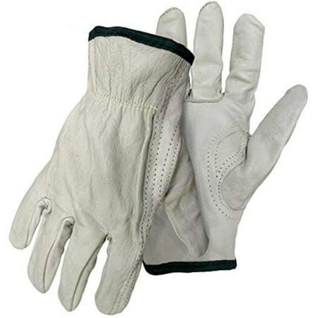 Boss 4068 Grain Leather Driver Work Gloves, Jumbo (Pack of 1 Pair) By Boss Manufacturing