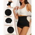 thumbnail image 5 of Tummy Control Shapewear Panties for Women High Waisted Body Shaper Cincher Panty Girdle Control Briefs, 5 of 6