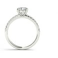 thumbnail image 3 of 1-1/4 Carat T.W. Diamond Classic 14kt White Gold Engagement Ring, 3 of 5