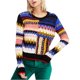 thumbnail image 2 of Free People Womens Best Day Ever Pullover Sweater, Multicolor, Medium Free People Pull-over, 2 of 2