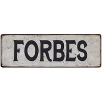 FORBES Vintage Look Gift Rustic Chic Metal Sign 6x18 206180036620