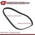 thumbnail image 4 of Correa de transmisión Unique Bargains para Yamaha XP530 T-MAX 530 2017-2019 V-Belt No.BC3462410100, 4 of 7