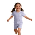 thumbnail image 2 of KANG Fashion Boys Summer Outfits 2 Piece Casual Short Sleeve Tee And Shorts Toddler Baby Comfortable Playwear Grey 100, 2 of 4