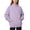 Purple, variant on Gerichy Sweatshirts for Girls Long Sleeve Turtleneck Sweatshirt Loose Casual Pullover Tops Preppy Fall Winter Warm Clothes 3T-16T