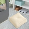 thumbnail image 6 of figatia Floor Cushion Chair Seat Pad Detachable and Washable Cover Large Futon Pouf Seat Cushion Floor Pillow for Bedroom Dining Room Khaki, 6 of 8