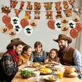 thumbnail image 3 of Western Cowboy Themed Birthday Party Decoration Set Banners Balloons Cake Toppers, 3 of 7