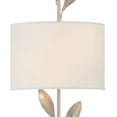 thumbnail image 2 of 501-SA Crystorama Lighting Broche - Two Light Sconce in Traditional and Contemporary Style - 8.5 Inches Wide by 24 Inches High-Antique Silver Finish, 2 of 7