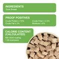 thumbnail image 4 of MON2SUN Duck Freeze Dried Dog Treats, 9.5 oz, 4 of 9