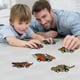 thumbnail image 5 of Coches de juguete de dinosaurio YONGSHENG Paquete de 6 Juguetes T-Rex Triceratops Stegosaurus, 5 of 5