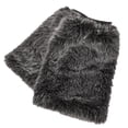 thumbnail image 4 of FELTECHELECTR 1 par de calentadores de piernas peludos y cálidos, calentadores de piernas de piel sintética, cubrepiernas de moda, calentadores de puños de invierno, 4 of 5