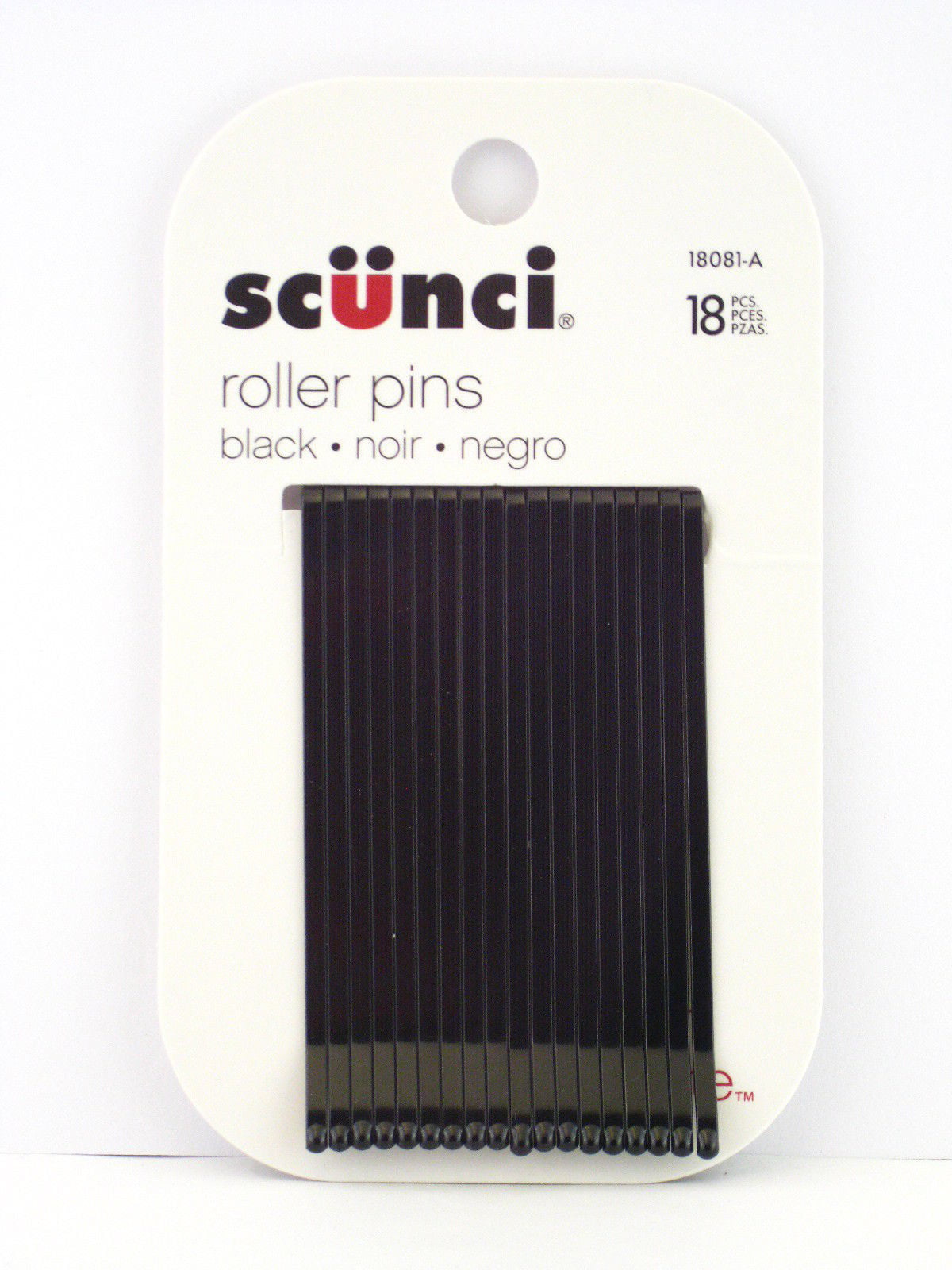 Scunci Black Roller Hair Pins - 18 Pcs. 
