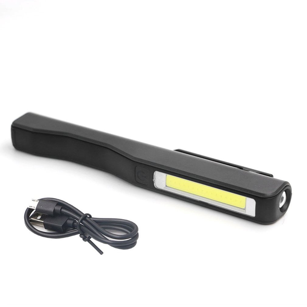 Rechargeable Work Light USB LED Flashlight Inspection Lamp Car Emergency Light 