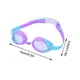 thumbnail image 2 of Swim Goggles Kids, Children Swim Eyewear, Comfortable, Foldable, Portable, Breathable Material, For Beach, For Pool, 2 of 8