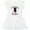 AA-White, variant on Inktastic 2nd Birthday Little Cowgirl 2 Year Old Girls Toddler Dress