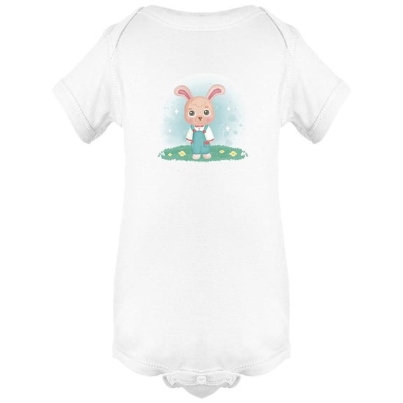 Cute Rabbit A Garden Design Bodysuit Infant -Image by Shutterstock, Newborn