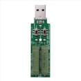 thumbnail image 2 of 2X USB Resistor Dc Electronic Load with Switch Adjustable 5V1A/2A/3A Battery Capacity Voltage Discharge Resistance,2 x USB Resistor Electronic Load,Green, 2 of 8