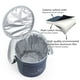 thumbnail image 5 of onlyliua Liquidación Bolsa de Almuerzo Redonda Bolsa de Almuerzo Portátil de Mano con Aislamiento de Arroz Bolsa de Almuerzo Bolsa de Aislamiento de Papel de Aluminio Engrosado, 5 of 6