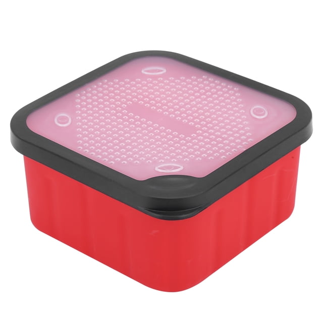 Conteneur d'Appâts, Boîte de Rangement pour Appâts Résistante à la Chaleur Durable Résistante à l'Usure pour la Pêche 170x170x45mm, 170x170x85mm
