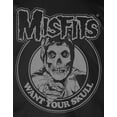 thumbnail image 3 of the Misfits 'Want Your Skull' (Noir) T-Shirt, 3 of 3