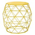 thumbnail image 3 of Adeco Trading Home Garden Accent Wire Round Stool, 3 of 4