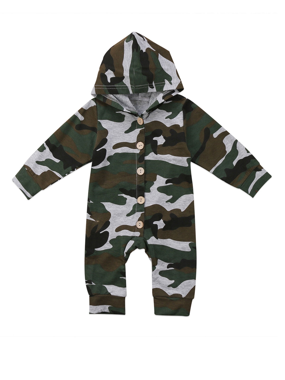 camouflage romper baby