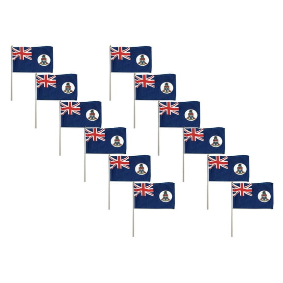 Online Stores Cayman Islands Flag 12in x 18in - 12 PK