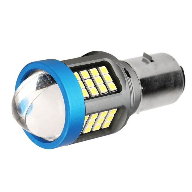 Focos LED Delantero Para Moto, Faros Luz LED Para Motocicleta Bombillas Para Faros Delanteros LED Para Moto Alta Luminosidad Luces LED Motocicleta, Para H4/BA20D