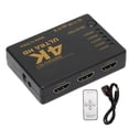 thumbnail image 3 of HD Multimedia Interface Switcher, 30Hz Video Converter Memory Restart Or Reconnect Function ABS pour Projecteur pour DVD pour HDTV, 3 of 8