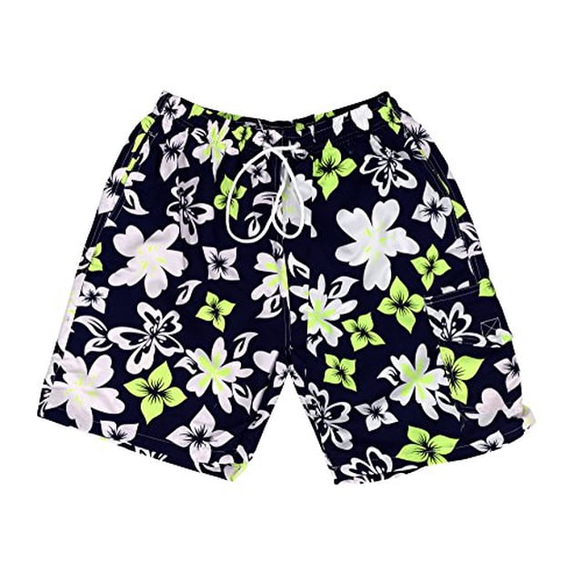 Peach Couture Shorts de Surf pour Hommes, Shorts de Plage