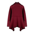 thumbnail image 5 of Lindreshi Shackets for Women with Pockets Fashion Woman Long Sleeve T-Shirt Open Front Loose Outerwear Button Solid Blouse Coat Tops, 5 of 7