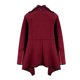 thumbnail image 5 of Moda Mujer Camiseta de manga larga Otoño Frente abierto Prendas de abrigo sueltas Botón Blusa sólida Abrigo Tops Fridja po5088, 5 of 7