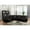 Black Leather-Aire, variant on ACME Saul Power Motion Sectional Sofa, Gray Leather Aire
