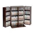 thumbnail image 1 of Prepac - Rangement Multimédia - Carbone, Bois composite Laminé - espresso VHS, DVD, CD, Disque Blu-ray - sur Pied, 1 of 2