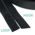 thumbnail image 4 of Country Brook Design® 5/8 Inch Non-Adhesive Sew on Hook and Loop Fastener (Black, 25 Yards), 4 of 7