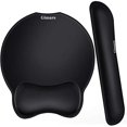 thumbnail image 1 of Gimars Upgrade Enlarge Superfine Fibre Soft Smooth Gel Ergonomic Mouse Pad Wrist Support and Keyboard Wrist Rest for Computer, Laptop, Mac, Gaming and Office, Durable, Comfortable and Pain Relief, 1 of 5