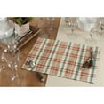 thumbnail image 2 of Saro Lifestyle Plaid Woven Water Hyacinth Placemat (Set of 4), 2 of 5
