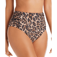 thumbnail image 2 of Bar III Womens Animal Print High Waist Swim Bottom Separates, 2 of 3