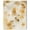 Gallery Wrapped, variant on Pearls And Amber Watercolor Boho Abstracts Canvas Wall Art by Art Remedy, Gold Floater Frame, 21.5" x 25.5"