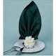 thumbnail image 5 of Ganfancp 4Pcs Flor Simulada Servilleta Hebilla Cuerda Servilletero Restaurante Mesa Servilleta Hebilla Ofertas Del Día 4 Cierres de Servilleta, 5 of 6