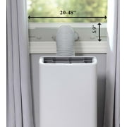 GE 8500 BTU 3-in-1 Portable Air Conditioner for 350 Sq ft Rooms with Included Remote