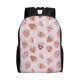 thumbnail image 1 of Fotbe Strawberry Cake Mochila de Viaje para Laptop, Mochila Ejecutiva Delgada y Resistente 15.6", 1 of 8