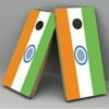 India Flag Cornhole Board Vinyl Decal Wrap