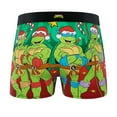 thumbnail image 2 of CRAZYBOXER Men's Underwear Ninja Turtles Non-slip waistband Breathable Boxer Brief Perfect fit, 2 of 4