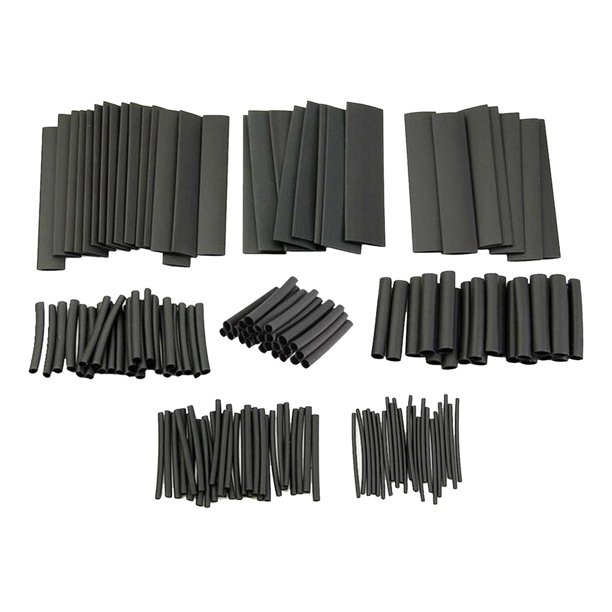 127PCS Yotijar Cable eléctrico con funda termorretráctil envoltura de tubos de encogimiento de calor
